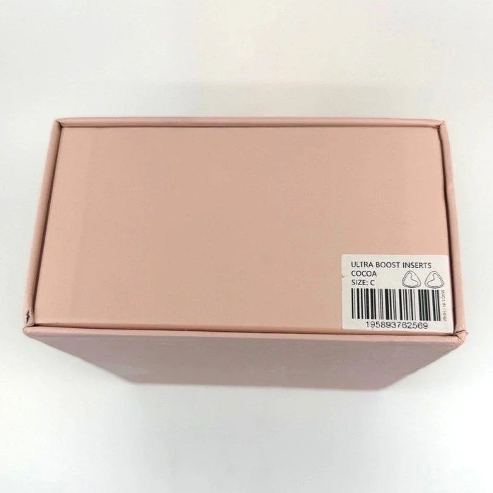 BOOMBA Ultra Boost Inserts Cocoa Size C Double‎ Sided Adhesive Bra Pads NEW Open